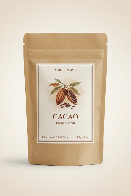 Étiquette Cacao Powder