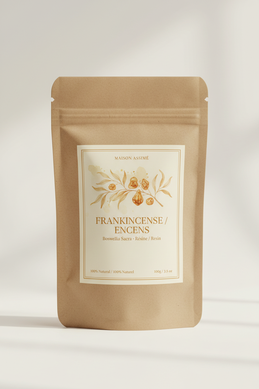Étiquette Frankincense / Encens